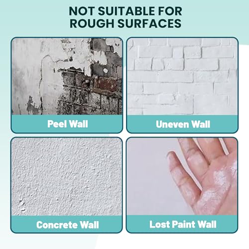 UrbanRed Self Adhesive Curtain Track (5 Meter, 16.4FT) for Smooth Ceiling Or Wall - No Drill, Screws, Ceiling Curtain Track, Curtains Rod, Ceiling Mount, Adhesive Curtains Rod (Non-Flexible) - Image 3
