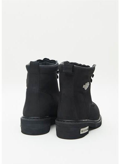 HARLEY DAVIDSON Gibson Women's Black Nubuck Boots  - Image 4