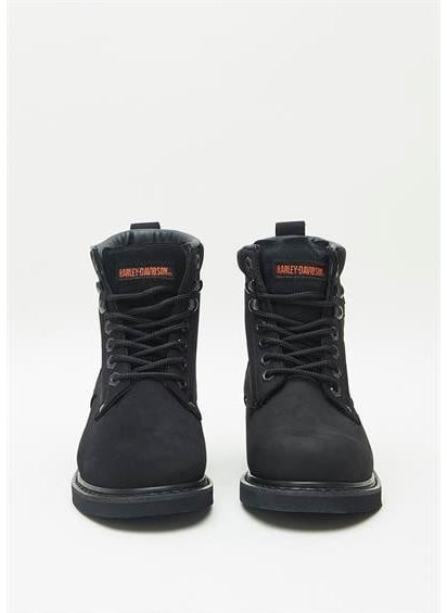 HARLEY DAVIDSON Gibson Women's Black Nubuck Boots  - Image 3