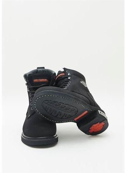 HARLEY DAVIDSON Gibson Women's Black Nubuck Boots  - Image 5