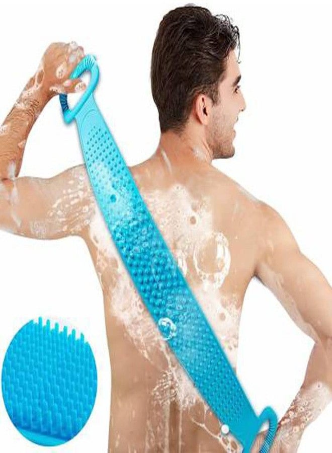 Nirvani Bath Brush Bathing Belt Body Wash Brush Back Scrubber Body Washer For Dead Skin Removal For Men Women Kids Unisex (Multicolor) - Image 2