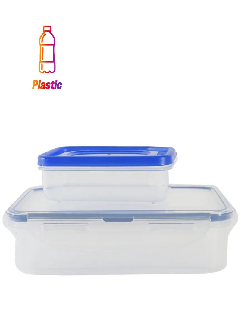 LOCK & LOCK Rectangular Plastic Food Container 550 Ml