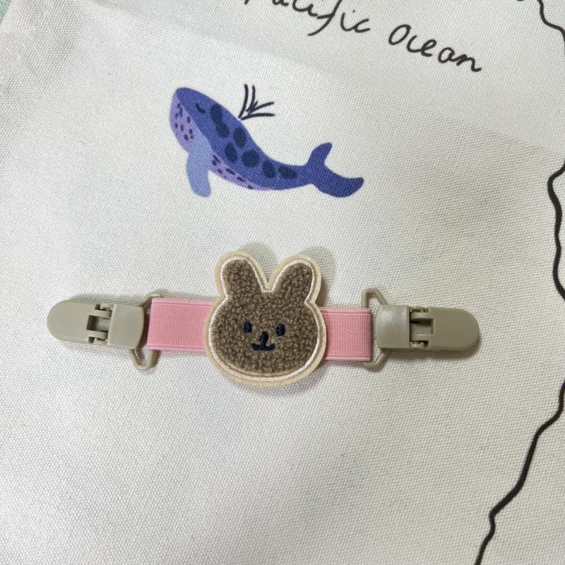 Ins Han Feng Baby'S Strap Anti-Drop Clip Children'S Clothing Practical Duckbill Clip Baby'S Strap Pants Accessories Double Clip - Image 1