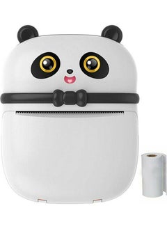 NIBEMINENT Portable Thermal Printer Black/White 