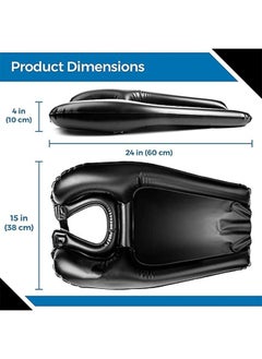 Ocean Portable Inflatable Rinse Basin For Washing And Cutting Hair At Home And In Bed Without A Salon Chair,Inflatable Shampoo Bowl Bed Washing Basin For Elderly Disabled  - Image 3