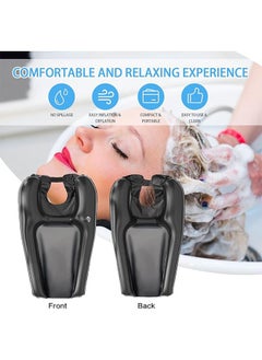 Ocean Portable Inflatable Rinse Basin For Washing And Cutting Hair At Home And In Bed Without A Salon Chair,Inflatable Shampoo Bowl Bed Washing Basin For Elderly Disabled  - Image 2
