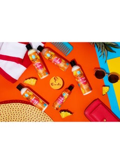 Curls بلسم Poppin Pineapple So So Smooth Vitamin C Leave In Conditioner يرطب وينعم الشعر لأنواع الشعر المموج والمجعد والمتعرج 8 أونصات  - Image 4