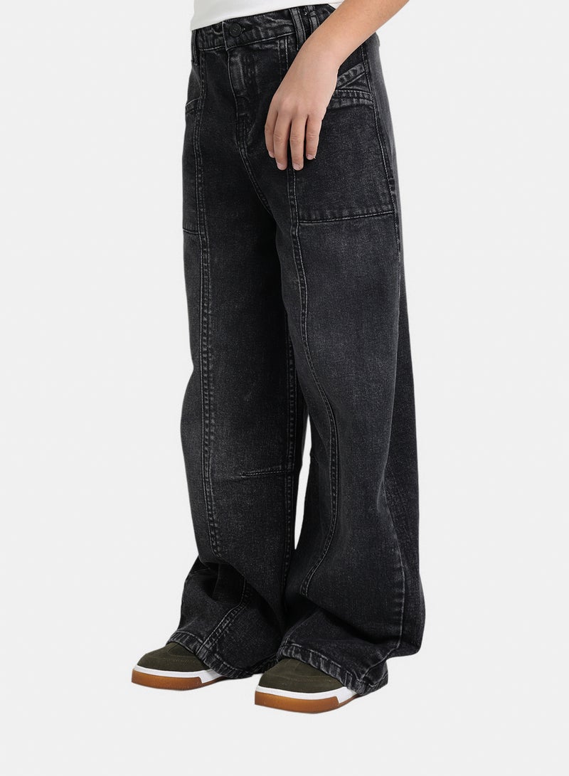 Junior Boys Wide Leg Pant - Image 2