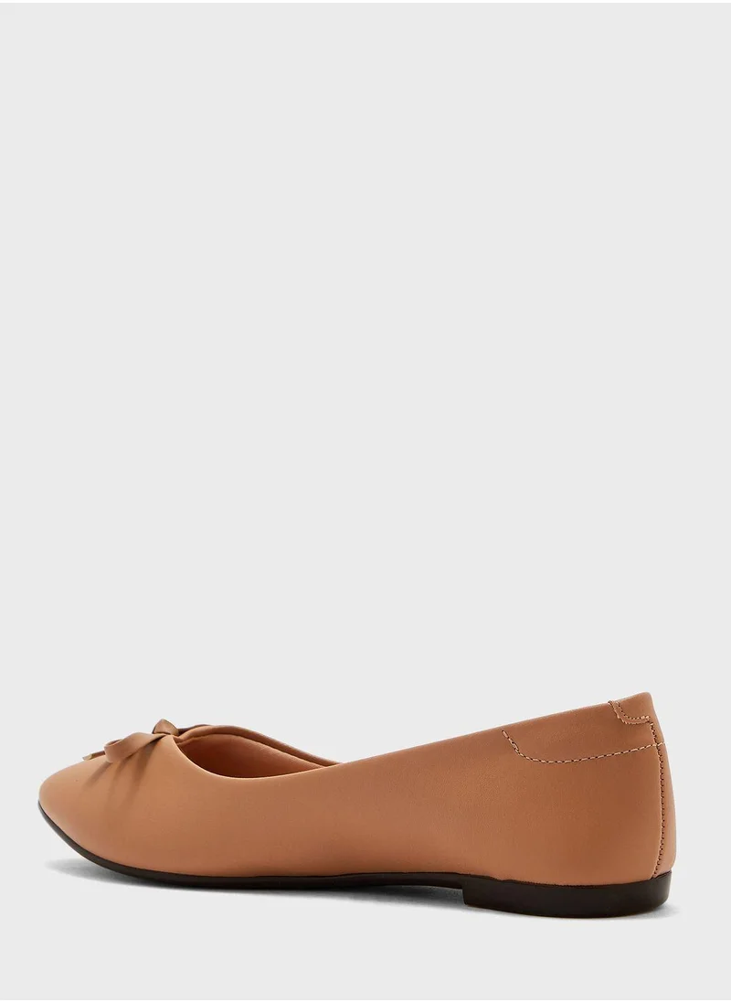 MOLECA Bow Knot Ballerinas