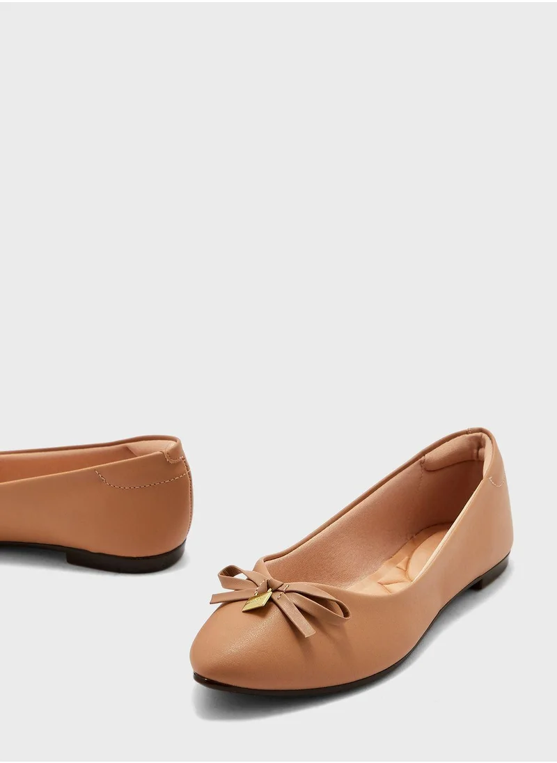 MOLECA Bow Knot Ballerinas