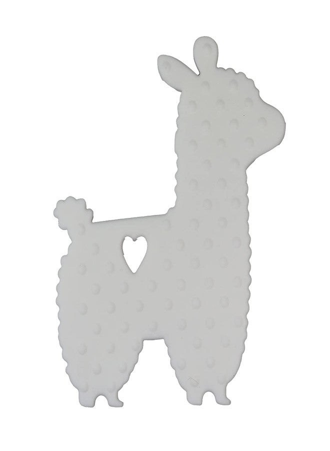 GUCHIGU Teethers for Babies | BPA Free Silicone Soft Baby Toys | Lamb Shaped Baby Gum Molar Chew Toy Releive Long Tooth Pain | Toodle Teething Pacifier BT2035A (6-12 Months, White) - Image 5