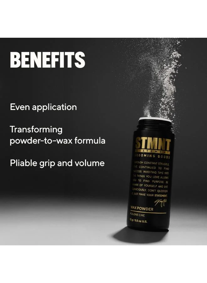 Stmnt STMNT Wax Powder - Semi-Matte Finish - 15g