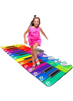 6 Ft. Floor Piano Mat For Toddlers - Giant Piano Playmat, 24 Keys, 8 Musical Instruments, Adjustable Vol, Built In Songs, Record & Playback - Best Musical Toy Gift For Boys & Girls Ages 3-10 - pzsku/Z455C92CA78D5AB4C6393Z/45/_/1734347332/1535b91d-9920-42cf-8b90-6fac193d4fa8