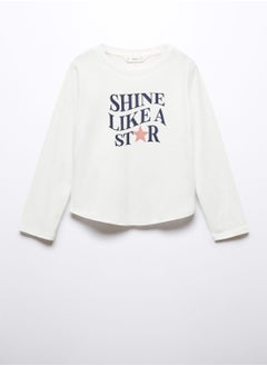 Kids Text Print T-Shirt