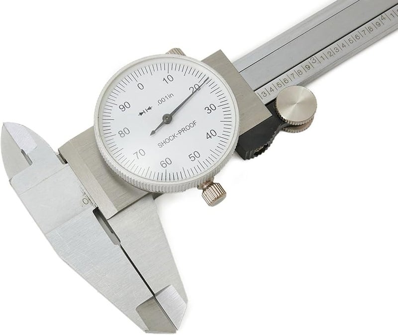 Stainless Steel Dial Vernier Caliper 6 Inch Precision Measuring Tool 0 001 Inch Accuracy - Image 3