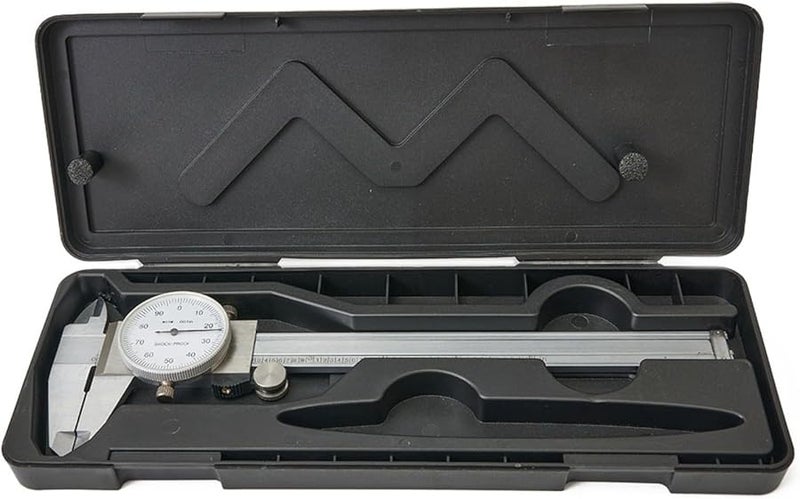Stainless Steel Dial Vernier Caliper 6 Inch Precision Measuring Tool 0 001 Inch Accuracy - Image 1