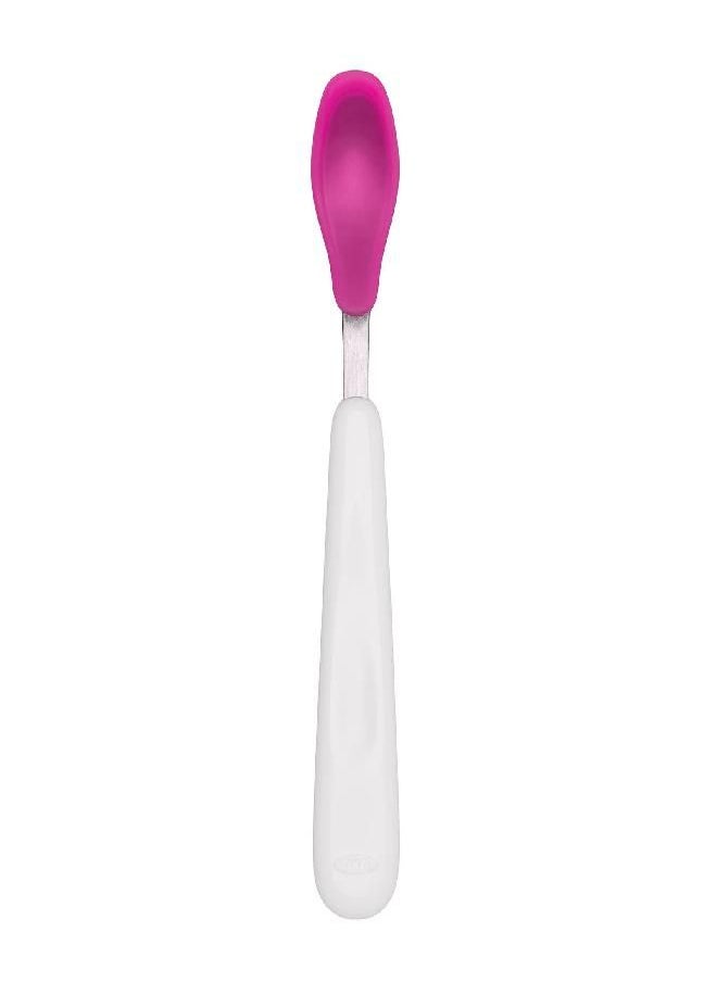 OXO - OXO Tot On-the-Go Feeding Spoon with Travel Case - Pink - Image 1