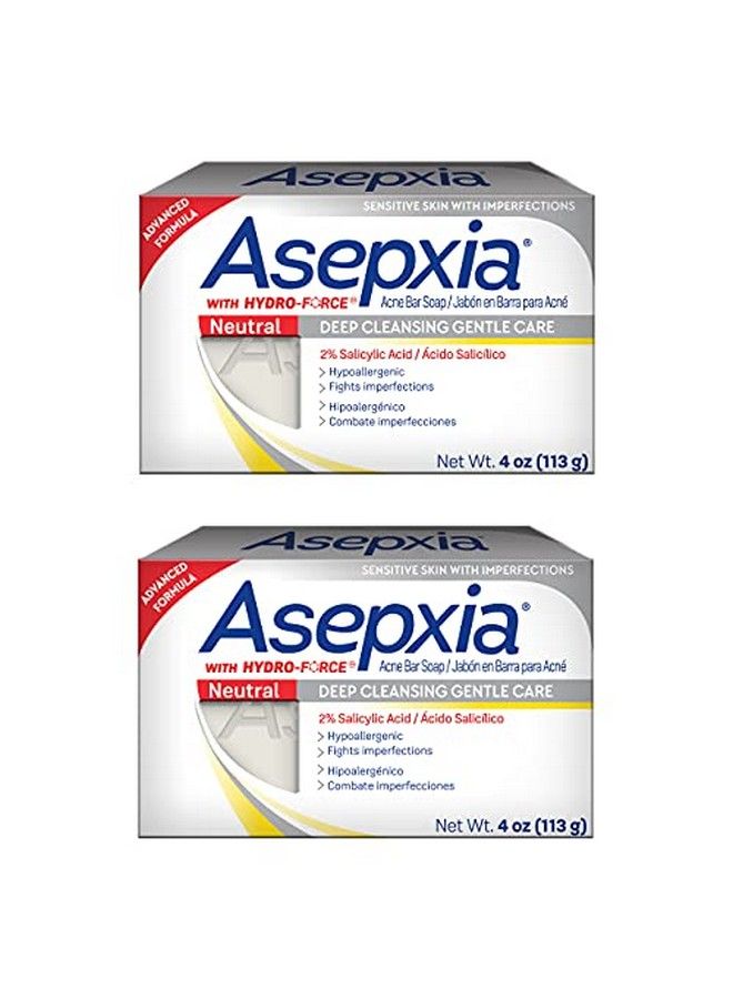 Asepxia Cleansing Bar Neutral 4 Oz (Pack Of 2) - Image 2