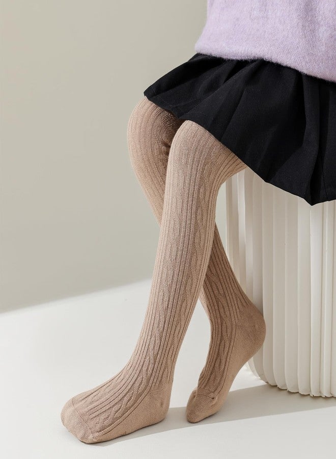 JORMATT جوارب طويلة قطنية شتوية من JORMATT، عبوة من 5 قطع، مناسبة للأطفال حديثي الولادة من عمر 4 إلى 6 سنوات - Image 3