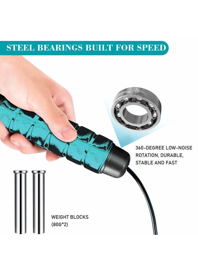 Redify Weighted Cordless Jump Rope for Fitness[Suitable for Different Ages and Levels] Ropeless Jump Rope for Boxing MMA WOD Training, BOD Rope Beachbody MBF,High Speed Rope Skipping for Narrow Space - Image 4