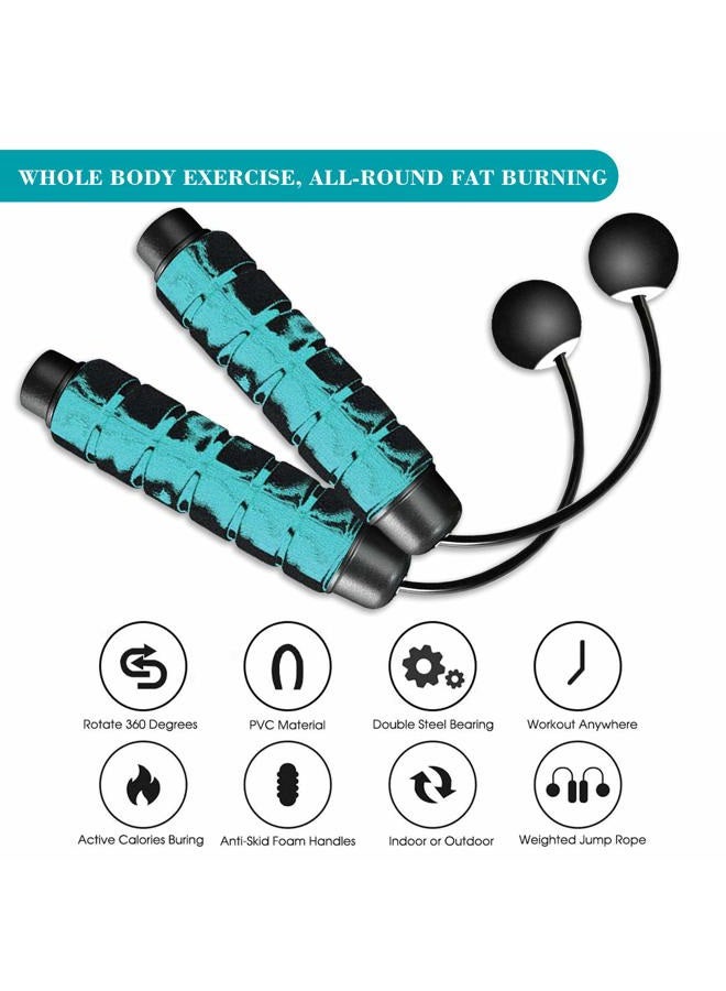 Redify Weighted Cordless Jump Rope for Fitness[Suitable for Different Ages and Levels] Ropeless Jump Rope for Boxing MMA WOD Training, BOD Rope Beachbody MBF,High Speed Rope Skipping for Narrow Space - Image 5