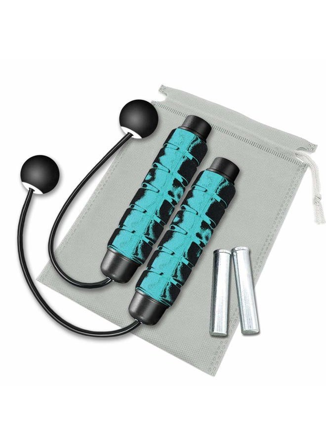 Redify Weighted Cordless Jump Rope for Fitness[Suitable for Different Ages and Levels] Ropeless Jump Rope for Boxing MMA WOD Training, BOD Rope Beachbody MBF,High Speed Rope Skipping for Narrow Space - Image 1