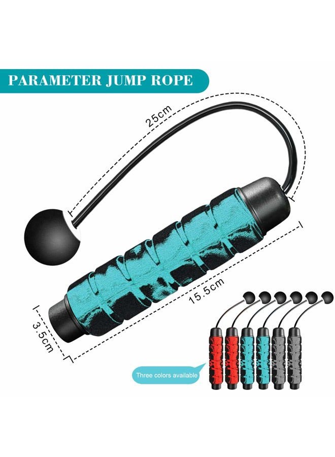 Redify Weighted Cordless Jump Rope for Fitness[Suitable for Different Ages and Levels] Ropeless Jump Rope for Boxing MMA WOD Training, BOD Rope Beachbody MBF,High Speed Rope Skipping for Narrow Space - Image 3