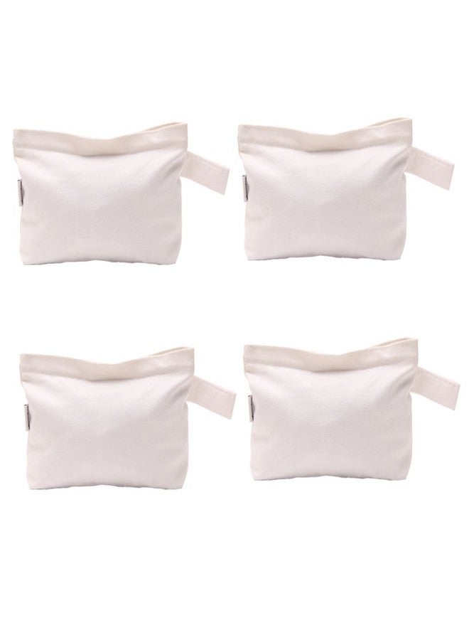 Augbunny Multi-purpose Cotton Canvas Zipper makeup Bag Pouch 4-pack - Image 1