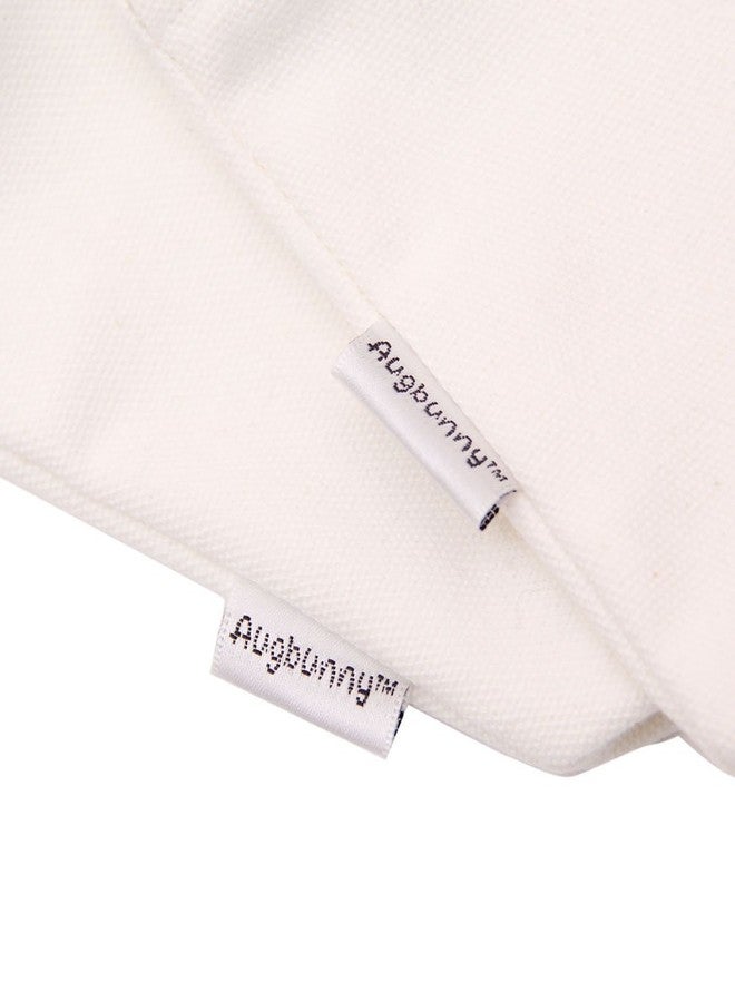 Augbunny Multi-purpose Cotton Canvas Zipper makeup Bag Pouch 4-pack - Image 5