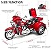 NOVAFUSION Kids Motorcycles Toy 19 CVO Diecast Motorcycle Model Kits for AdultsPull Back Toddler Motorcycle with Lights and SoundsToy Motorcycles for Kids Ages 48Red - Image 4