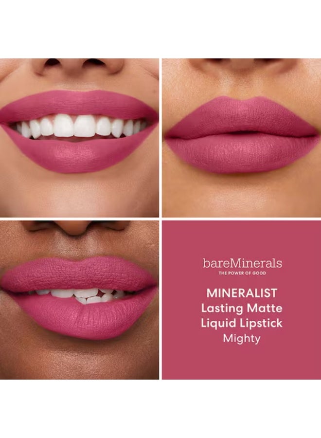 Bare Minerals Mineralist Matte Liquid Lipstick Color Mighty 4ml - Image 2