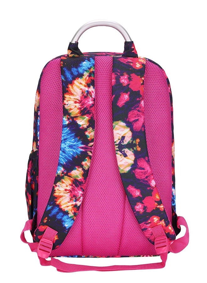 CUBS Tie Dyed Waterproof Kids 36L Backpack with zip closure Ideal for 8-15 years age group, Compatible with 15" Laptop - Image 3