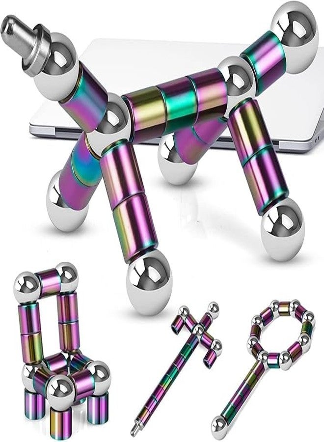 OTIPORTER __ Magnetic Pen Fidget Pen Decompression Magnetic Toy Pen Teenage Girls Boys-Toy Pen Decompression Modular Tools For 8-12 Years Old, Novelty Toy Gift for Kids or Friends (Pack Of 1) - Image 2