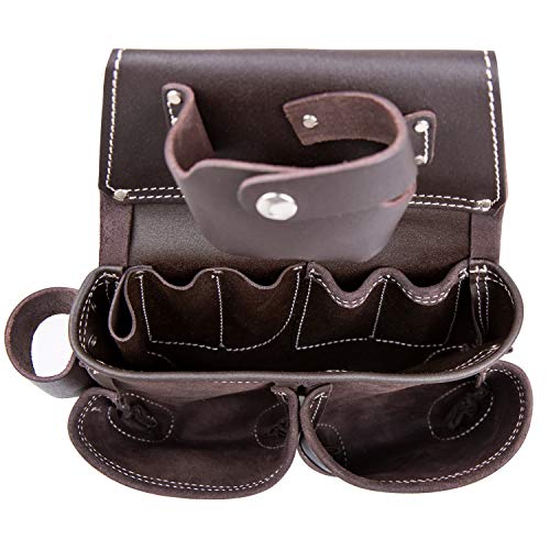 LAUTUS Oiled Tanned Rig Tool Belt/Pouch/Bag, Carpenter, Construction, Framers, Handyman, Electrician - Image 3