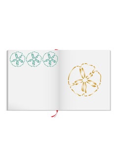 Usnyabni Sand Dollar Stencil - 6.5 x 6.5 inch (L) - Reusable Ocean Nautical Seashore Stencils for Painting - Use on Walls, Floors, Fabrics, Glass, Wood, and More…  - Image 3