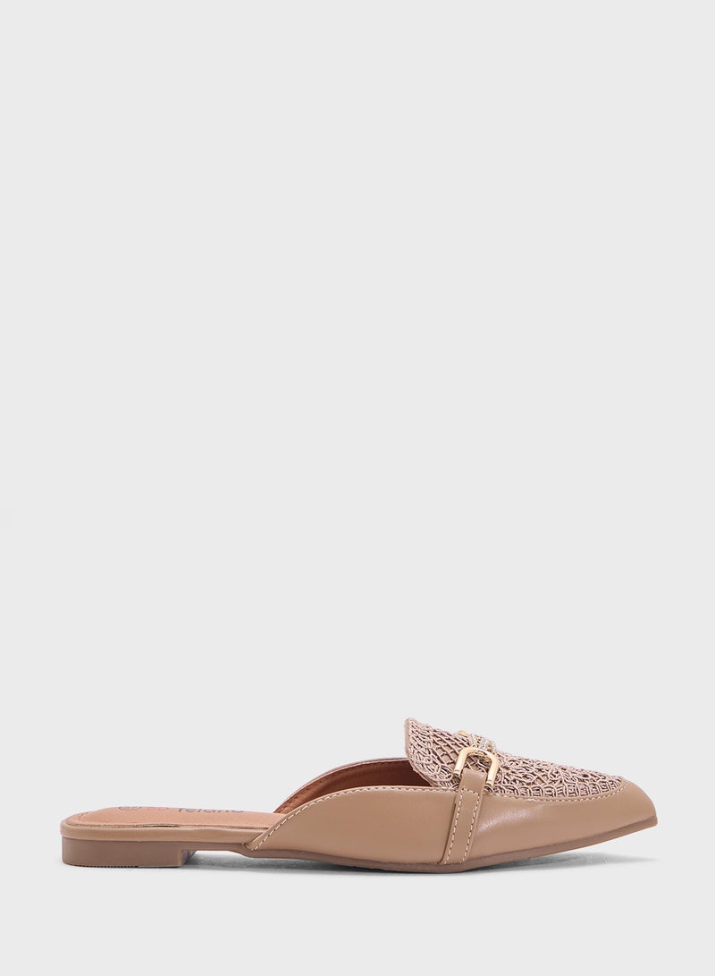 SD.Felano Flat Pointed Slip On - Image 1