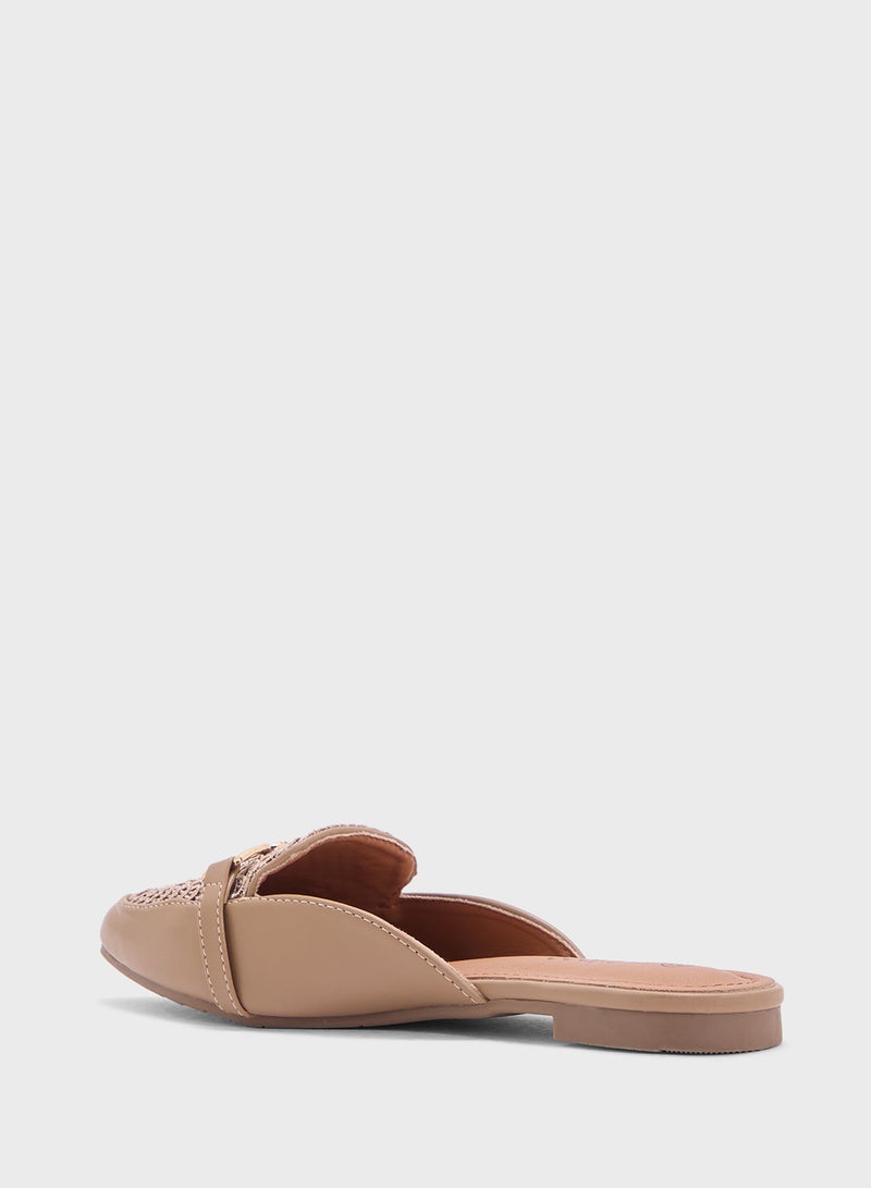 SD.Felano Pointed Toe Mules - Image 2