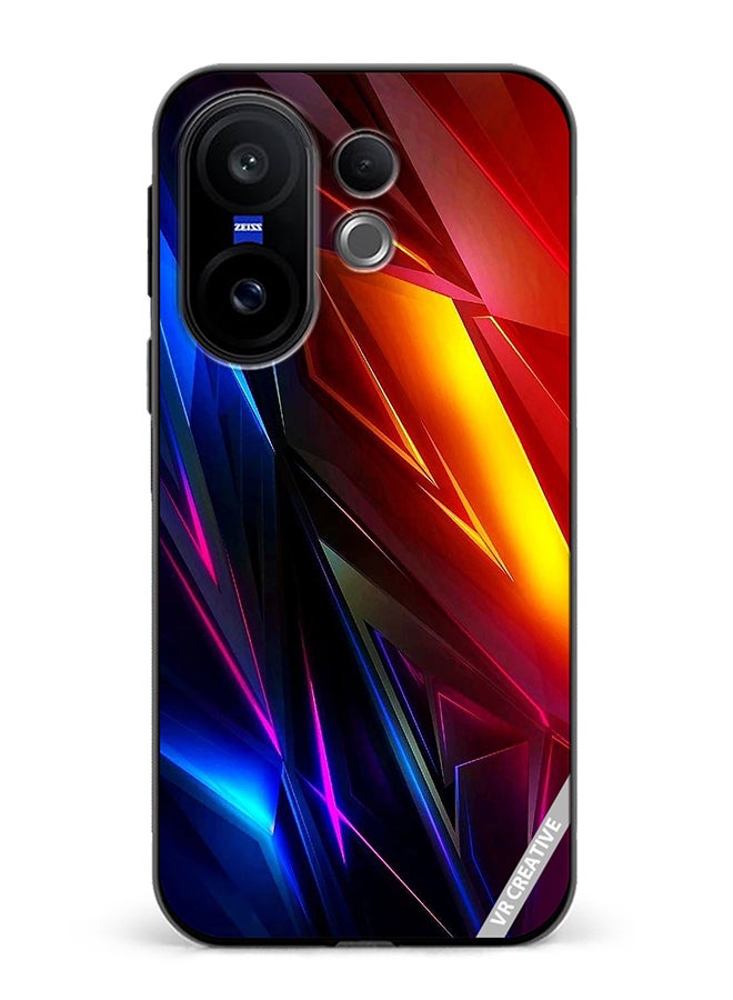 Protective Case Cover For Vivo X200 FE  Design Multicolour