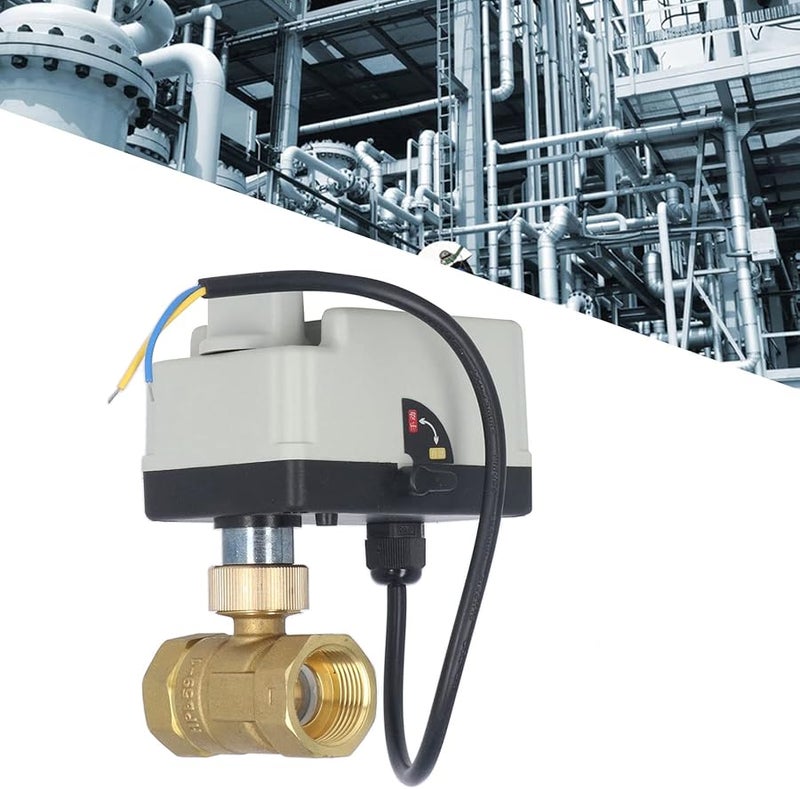 Brass Motorized Ball Valve 1 Inch IP54 High Pressure Electrical Actuator - Image 2