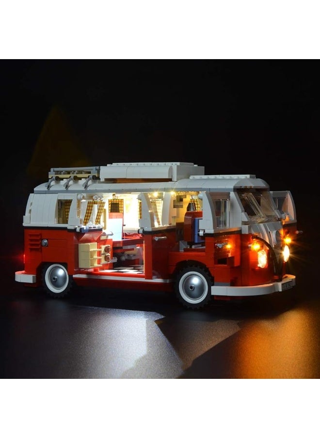 BRIKSMAX - BRIKSMAX Volkswagen T1 Camper Van Led Lighting Kit- Compatible with Lego 10220 Building Blocks Model- Not Include The Lego Set - Image 1