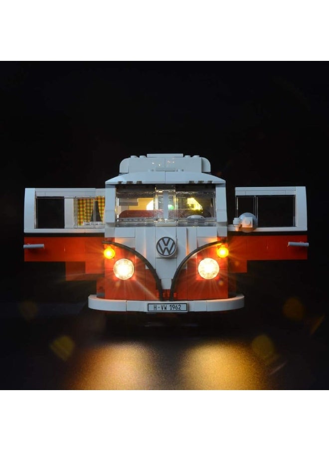 BRIKSMAX - BRIKSMAX Volkswagen T1 Camper Van Led Lighting Kit- Compatible with Lego 10220 Building Blocks Model- Not Include The Lego Set - Image 1