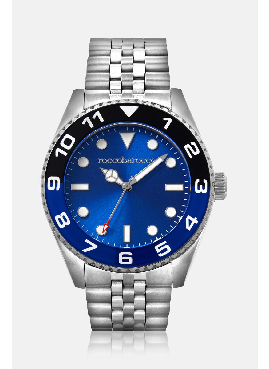 Men RB4886M-02M Analog Watch 42mm, Silver