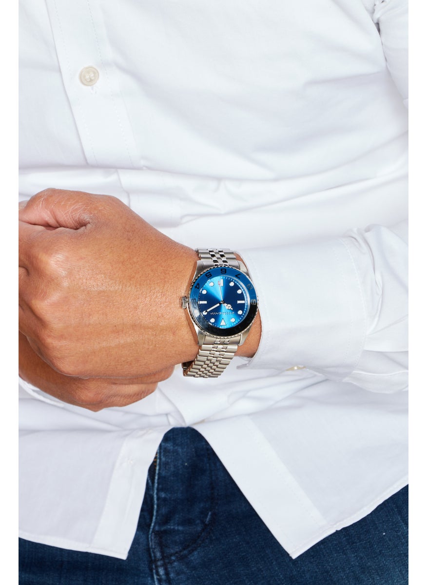 Men RB4886M-02M Analog Watch 42mm, Silver