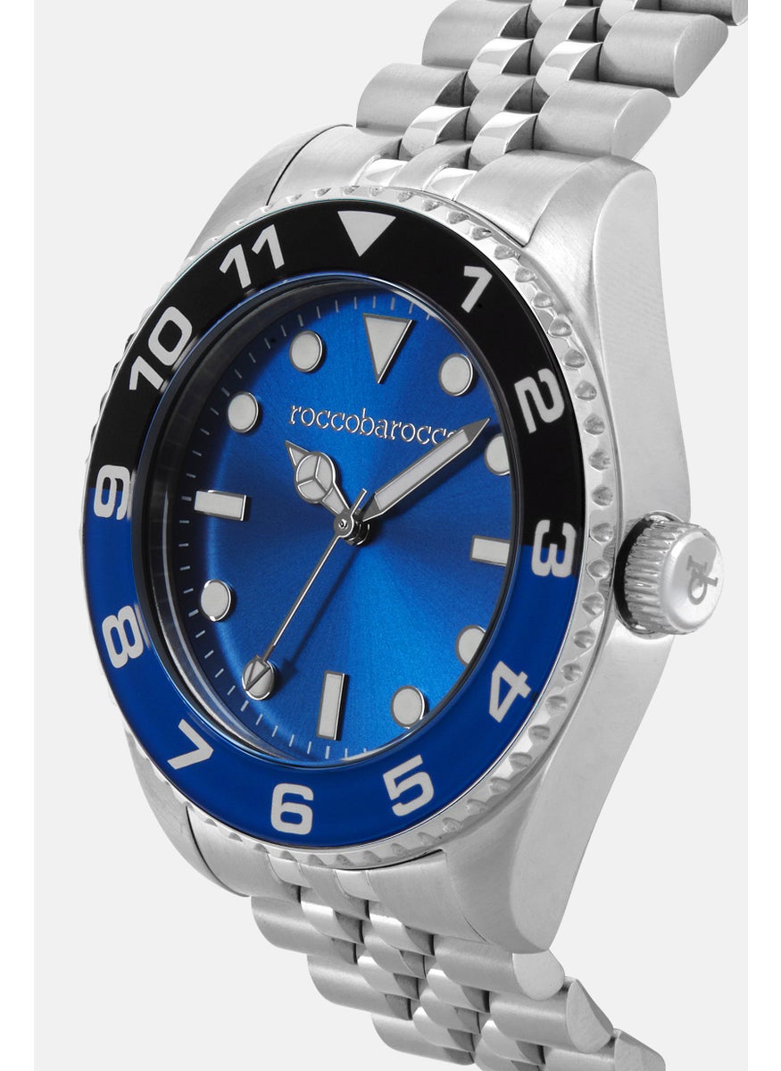 Men RB4886M-02M Analog Watch 42mm, Silver