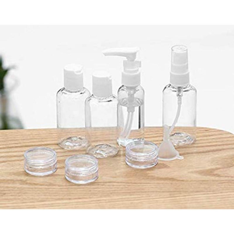DIY Crafts Portable Plastic Empty Toiletriy Container Leak Proof Travel Accessories Pack of 1 Pc Plastic Empty Toiletriy - Image 2