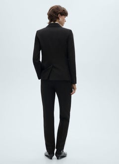 MANGO Straight Fit Suit Pants  - Image 2