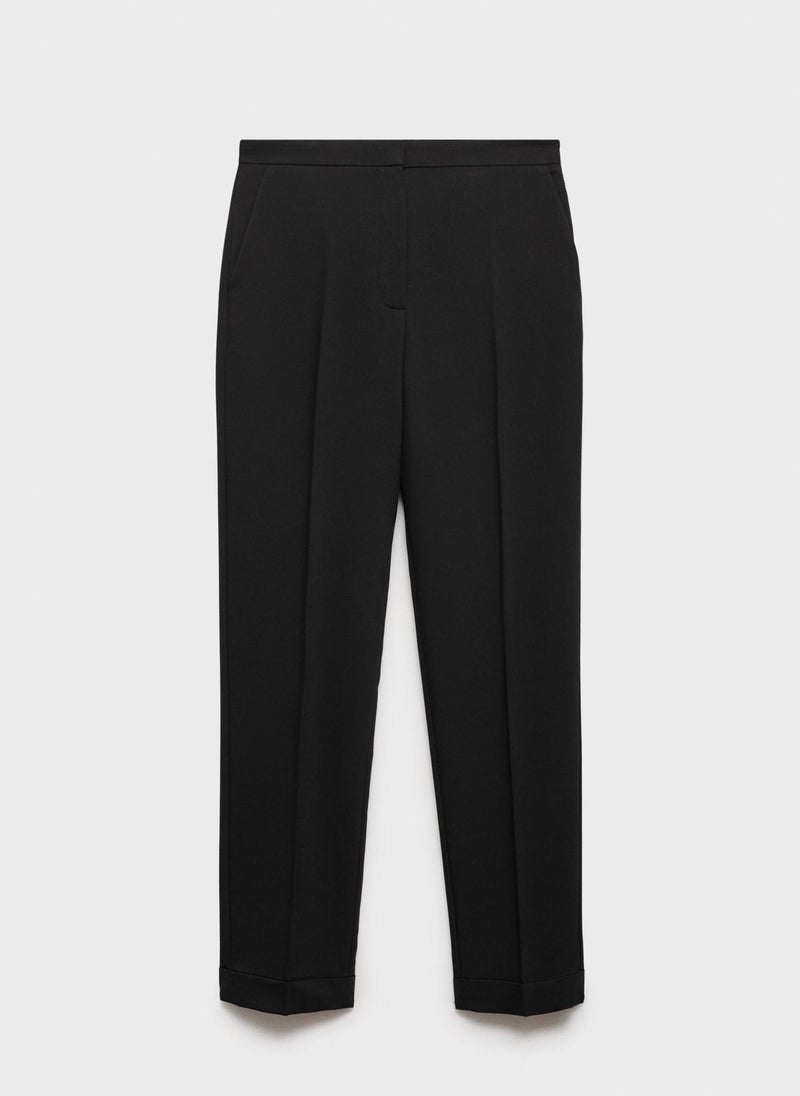 MANGO Straight Fit Suit Pants  - Image 5