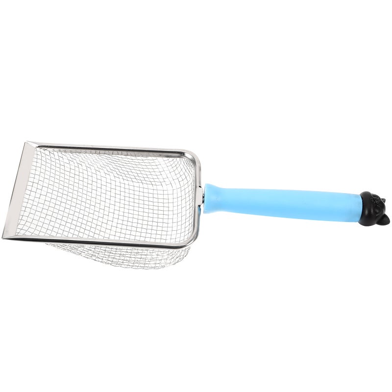 Stainless Steel Litter Shovel Metal Cat Litter Scoop Stainless Steel Sand Substrate Shovel - Image 4