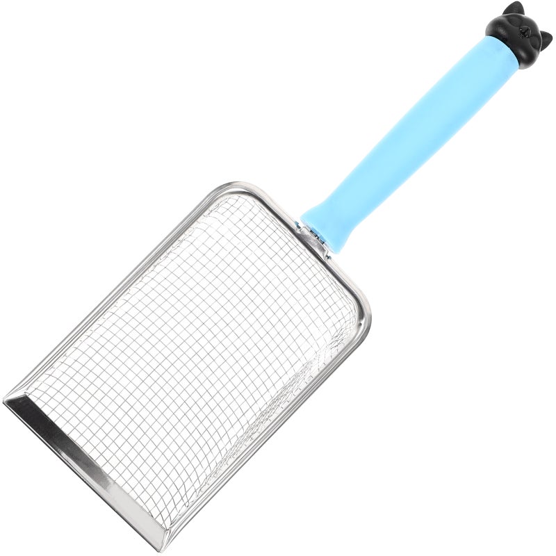 Stainless Steel Litter Shovel Metal Cat Litter Scoop Stainless Steel Sand Substrate Shovel - Image 1