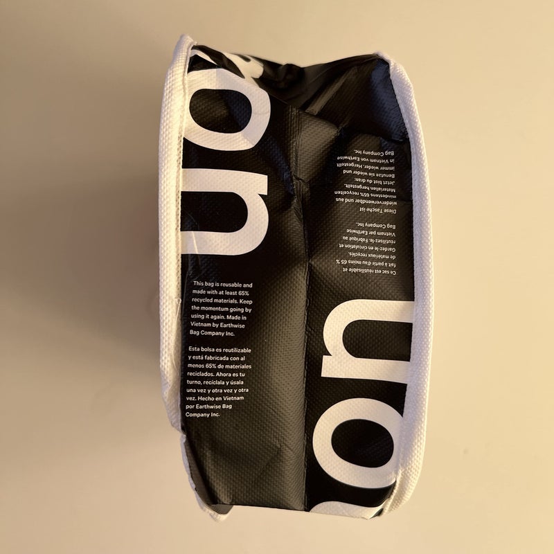 Lululemon New White Shopping Lunch Gym Tote Bag Yoga Dance Tennis Golf Gym Beach Skate - Image 3